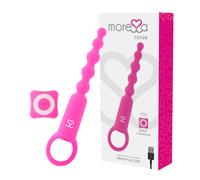 Vibrador Vagina Ano Impermeable Rosa Recargable Con Telecomando