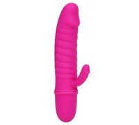 VIBRADOR VAGINAL ANAL PARA MUJER DE SILICONA ESTIMULADOR DE CLÍTORIS 12,5 cm