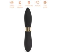 Vibrador vaginal clásico doble estimulador pequeño clítoris anal vaginal