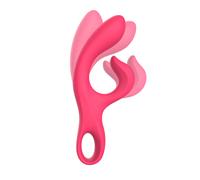 Vibrador vaginal de silicona consolador vibrador falo conejo estimulador del ...