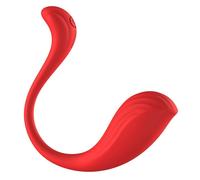 Vibrador vaginal doble de punto G recargable con aplicación de clítoris de si...