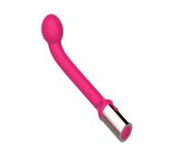 Vibrador vaginal estimulador punto g consolador vibrador falo liso de silicona