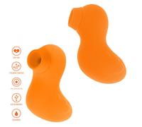 Vibrador vaginal pequeño estimulador vibratorio chupa clítoris de silicona