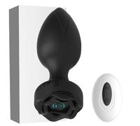 Vibrador Vibrador Anal, consolador, tapón Anal, estimulador del punto G, vibrador portátil Para mujeres, hombres, masajeador de próstata, cuentas anales, juguetes para adultos