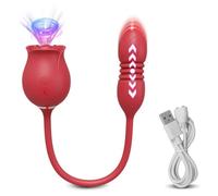 Vibrador Vibrador de empuje masturbador clítoris vibrador pezón clítoris huevo vibrador juguete sexual Para mujeres