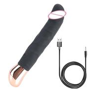 Vibrador Vibrador de punto G 10 modos Consoladores grandes Vibradores Productos para adultos Masturbador Juguetes sexuales Para Mujeres Lesbianas