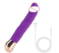 Vibrador Vibrador de punto G 10 modos Consoladores grandes Vibradores Productos para adultos Masturbador Juguetes sexuales Para Mujeres Lesbianas