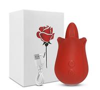 Vibrador Vibrador de punto G, vibrador para lamer Para mujeres con lengua, pezón, vibrador para clítoris, potentes juguetes sexuales orales para adultos, parejas Para