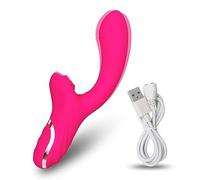 Vibrador Vibrador de puntos G de doble frecuencia, juguete sexual Para, consoladores para mujeres, vibrador para clítoris, masturbador femenino, productos eróticos
