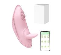Vibrador Vibrador para lamer la lengua portátil Para mujeres, aplicación remota, bragas, consolador, vibrador Para mujeres, juguetes sexuales para adultos para clítoris