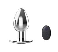 Vibrador Vibradores anales de acero inoxidable Para hombres masturbador de próstata erótico Para hombres Butt Plug consoladores Control remoto juguete sexual Anal