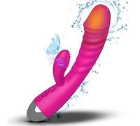 Vibradorador Mujer Clítoris Juguetes eróticos para Pareja Sexuales, Juegos Sexuales para Sexo Pareja, Vibradoresmujer Sexual Realista para Adultos Hombre