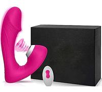 Vibradorador Mujer con Mando succionador de Clitoris Femenino 9 * 9 modos de salud Femenino original Vibradore Sexual mujer portatil Carga magnetica USB