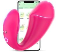 Vibradorador Mujer Juguetes Eróticos para Pareja Sexuales - Consoladors 10 Vibración Vibrador Dildo Clítoris Control Remoto, APP Bullet Portátil Punto G Vibradores Silencioso Estimulador para Mujeres