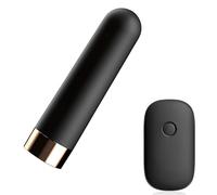 Vibradorador Mujer Sex Toy, Qoosea 10 Modos Vibrador Mando Distancia Vibradores con Control Remoto Juguetes Sexuales, IPX7 Impermeable Eróticos Vibradorador Dildo Clítoris para Pareja