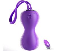 Vibradores Bullet para clítoris y punto G 2 en 1, vibrador silencioso y fuerte, 2 motores, con 10 modos de vibración, estimulador de clítoris, juguete sexual para mujeres y parejas