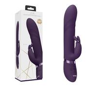 Vibradores clásicos marca Eternal Love Vibratore vaginale rabbit Vibrating and Rotating Beads, G-Spot Rabbit Purple