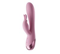 Vibradores clásicos marca Take it Easy Lola Games - Vibratore Rabbit Lily - Rosa