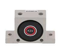 Vibradores de turbina neumática de 1/4, vibrador neumático silencioso Agujeros roscados de 1/4 pulg. 245-4000N para oscilador Tipo de bola para vibrador neumático industrial de tolva(K20)