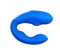 Vibradores, Masajeador de próstata masculino Vibrador anal Silicona 10 velocidades Butt Plug Juguetes sexuales para hombres Juguetes anales Masturbador masculino para adultos,Azul