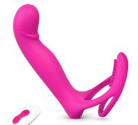 Vibradores Sexuales Clitoris Parejas con Control Remoto, Vibrador Anales con Pene Anillos Prostata Estimulador Punto G Inalambrico Sexo Juguetes para Homb