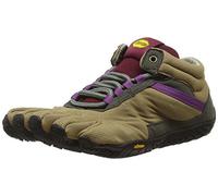 Vibram Fivefingers Trek Ascent Insulated, Zapatillas de Deporte Exterior Mujer, Marrón (Khaki/Grape), 37 EU