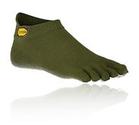 Vibram FiveFingers Hombre Athletic No Show - Calcetines, Hombre, Color Verde Militar, tamaño Medium