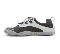 Vibram FiveFingers V-Run Retro, Zapatillas Hombre, Negro Y Gris, 44 EU Estrecho