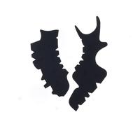 VIBRAM Protector de chasis negro - M7354N