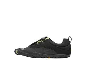 Vibram Zapatillas de Correr V-Run para Hombre, Negro, Verde, Negro, 13-14