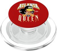 Vibrant 404 Área Code ATL Black Empowerment PopSockets PopGrip para MagSafe
