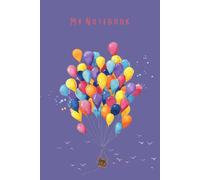Vibrant Hot Air Balloons Notebook. A5/6"x9"/150 Lined Pages/Paperback. Back to School Notebook. Children's Colourful Notebook. Hot Air Balloon Lover's Notebook. Notebook Gift Ideas for Kids.