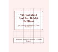 Vibrant Mind Sudoku: Bold & Brilliant