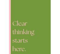 Vibrant Notebook - 100 Lined Pages, 8.5x11 in - Colorful Typography Journal: Large Notebook for Note-Taking, Journaling, School, Office, and Creative Writing