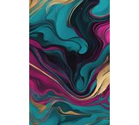 Vibrant Pink Marble Design Lined Notebook for Journaling, Creative Writing, and Note-Taking, 120 Pages, 5.5x8.5 Inch, Perfect for Students, Travelers, ... or Personal Use, Durable Paperback Journal