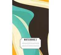 Vibrant Pour Lined Notebook: Abstract Art Journal for Dynamic Ideas: Energetic Fluid Design - Ideal for Brainstorming, Sketching & Creative Planning