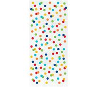 Vibrant Rainbow Polka Dots Cellophane Bags - (Pack of 20) - Premium Quality & Eye-Catching Multi-Color Design - Perfect for Parties Gifts &