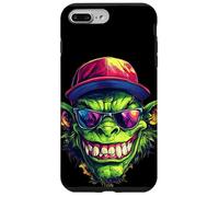 Vibrante cara de ogro con tapa fresca y gafas Carcasa para iPhone 7 Plus/8 Plus