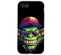 Vibrante cara de ogro con tapa fresca y gafas Carcasa para iPhone SE (2020) / 7 / 8
