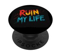 Vibrante discurso arruina mi vida PopSockets PopGrip Adhesivo