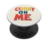 Vibrante Discurso de Cuenta Conmigo para Niños y Niñas PopSockets PopGrip Adhesivo