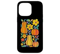 Vibrante diseño de Flores de Calabazas otoñales Carcasa para iPhone 14 Pro MAX