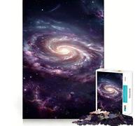 Vibrante Galaxia Espiral en el Espacio Profundo Rompecabezas de 1000 Piezas Juguete Creativo para desarrollar la Habilidad Cierre Seguro sin Piezas Sueltas Actividad para Fortalecer los Lazos