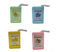 Vibrante maceta de jugo como accesorio de escritorio único, perfecto para mostrar plantas pequeñas (arándano)