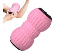 Vibrante para masaje - Unidad de rodillo 9 x 17,5 cm, para dioses | Masajeador para terapia de recuperación muscular de velocidades, yoga, fitness, deportes, gimnasio en casa, lugar de trabajo