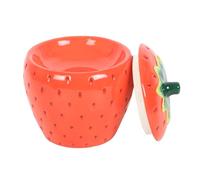 Vibrante quemador de aceite de fresa, fundidor de cera para decoración del hogar