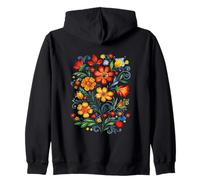 Vibrante ramo floral Garden Bliss Sudadera con Capucha