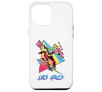 Vibrante Snowboarder en Les Arcs Design Carcasa para iPhone 12 Pro Max