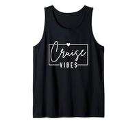 Vibras de crucero, Vacaciones divertidas en cruceros, Amantes de las vacaciones de crucero Camiseta sin Mangas