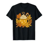 Vibras otoñales Chocolate Caliente Camiseta
